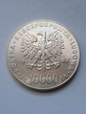 10 000 zł Jan Paweł II 1987 r