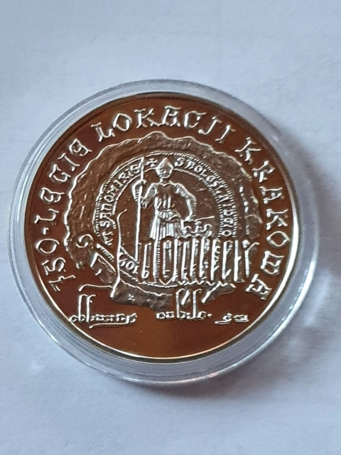 10 zł 750 Lecie Lokacji Krakowa 2007 r