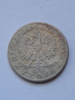 2 zł Głowa Kobiety 1933 r