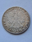 2 zł Żaglowiec 1936 r