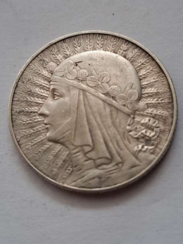 5 zł Głowa Kobiety 1933 r