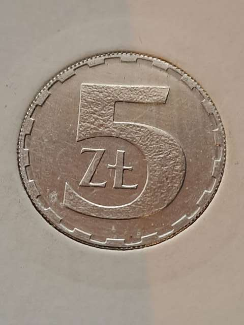 5 złotych 1989 r