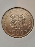 500 zł Władysław II Jagiełło 1989 r