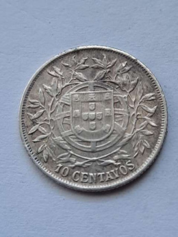 Portugalia 10 centavos 1915 r