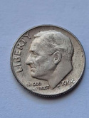 USA 10 Centów Roosevelt 1964 r