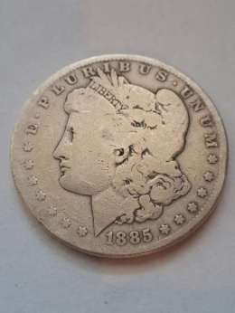 USA Dollar Morgan 1885 r