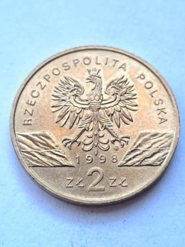 2 zł Ropucha Paskówka 1998 r