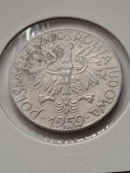 5 zł Rybak 1959 r