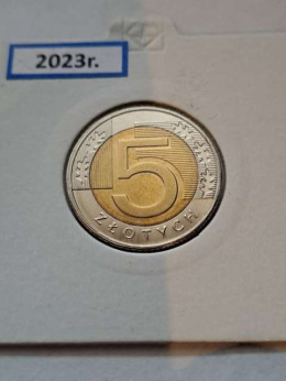 5 złotych 2023 r