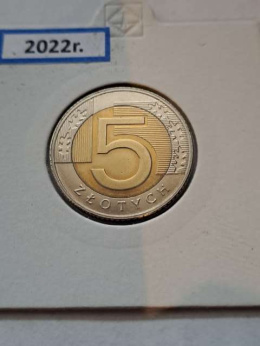 5 złotych 2022 r