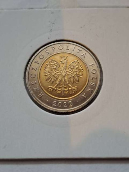 5 złotych 2022 r