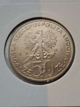 50 zł Jan III Sobieski 1983 r