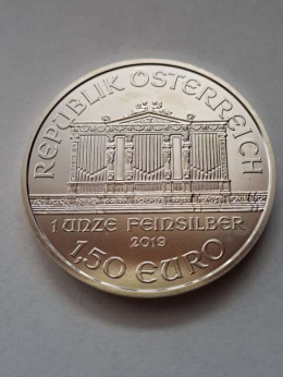 Austria 1,5 euru Filharmonik 2011 r