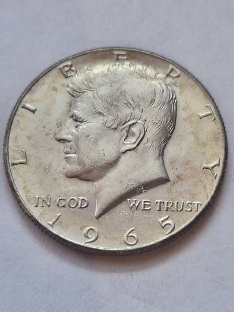 USA 1/2 Dollara Kennedy 1965 r