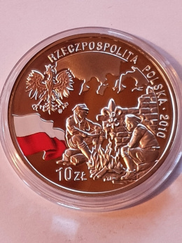 10 zł 100 Rocznica Harcerstwa Polskiego 2010 r