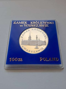 100 zł Zamek Królewski w Warszawie 1975 r