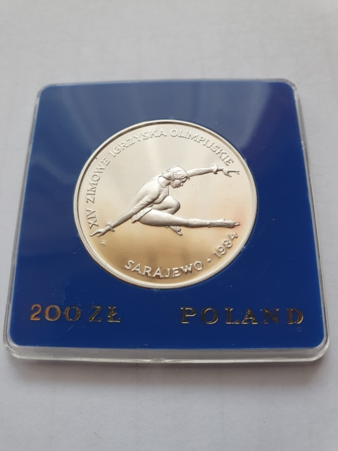 200 zł Igrzyska Olimpijskie Sarajewo 1984 r