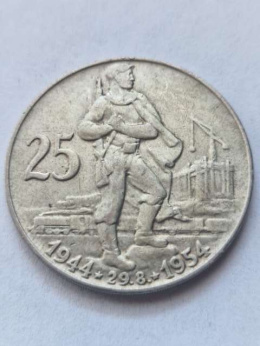 Czechosłowacja 25 Koron 1954 r