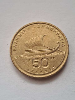 Grecja 50 Drachm 1998 r