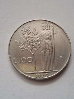 Włochy 100 Lirów 1970 r