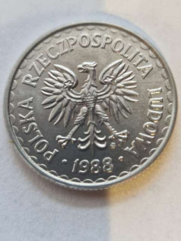 1 złoty 1988 r