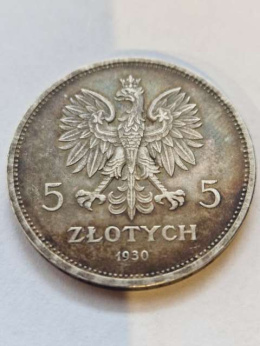 5 zł Sztandar 1930 r