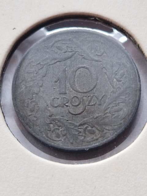 Generalna Gubernia 10 Groszy 1923 r