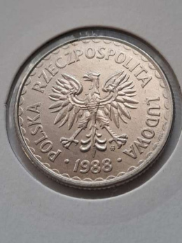 1 złoty 1988 r