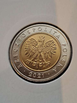 5 złotych 2021 r