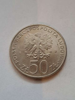 50 zł Jan III Sobieski 1983 r