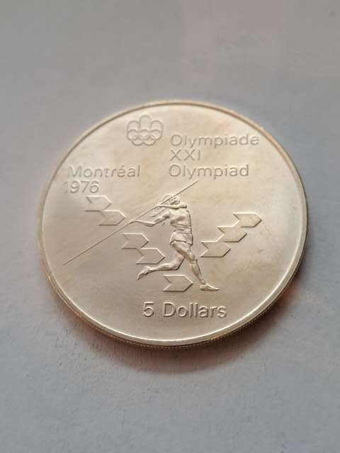 Kanada 5 Dolarów Olimpiada Montreal 1975 r