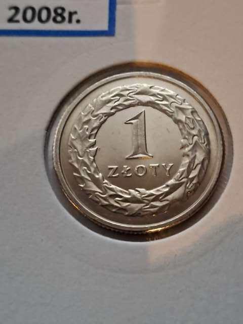 1 złoty 2008 r