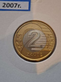 2 złote 2007 r