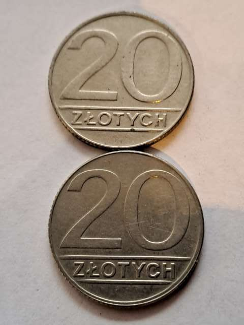 20 złotych 1989 - 1990 r