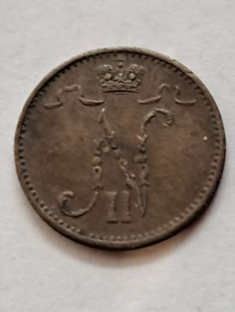 Finlandia 1 Penni Mikolaj II 1902 r