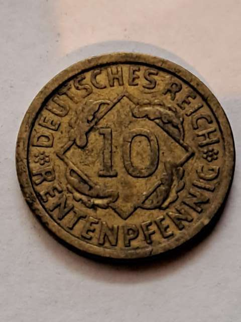 Niemcy 10 Pfenning 1924 r A