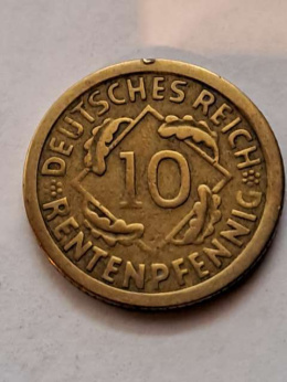 Niemcy 10 Pfenning 1924 r E