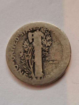 USA 10 Centów Mercury 1919 r