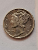 USA 10 Centów Mercury 1945 r