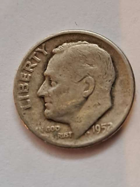 USA 10 Centów Roosevelt 1952 r