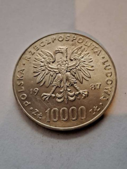 10 000 zł Jan Paweł II 1987 r