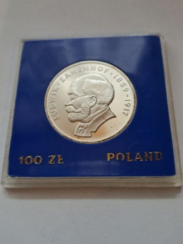 100 zł Ludwik Zamenhof 1979 r