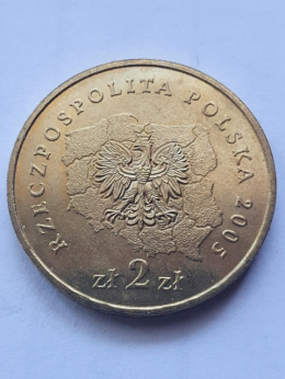 2 zł Województwo Warmińsko-mazurskie 2005 r