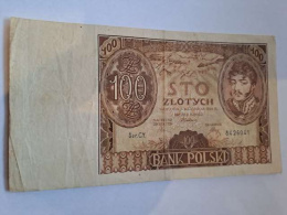 Banknot 100 zł 1934 r seria CY