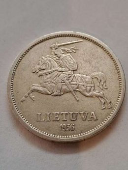 Litwa 5 Litai Pierwsza Republika 1936 r