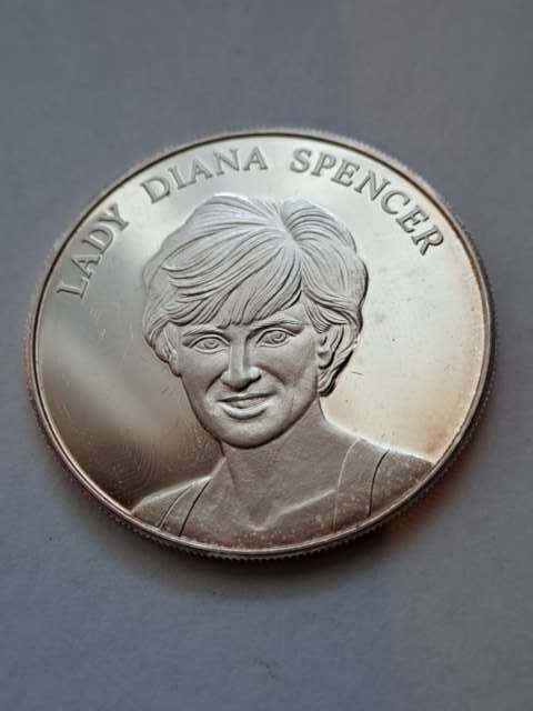 Medal Lady Diana 1997 r