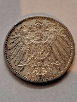 Niemcy 1 Marka Wilhelm II 1915 r G