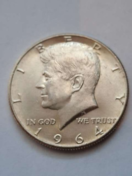 USA 1/2 Dollara Kennedy 1964 r