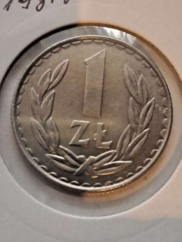 1 złoty 1987 r