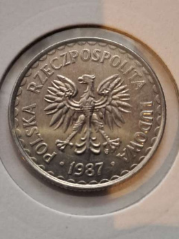 1 złoty 1987 r